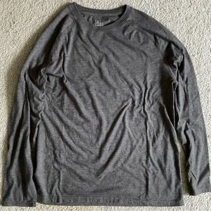Grey Long-sleeve Tee